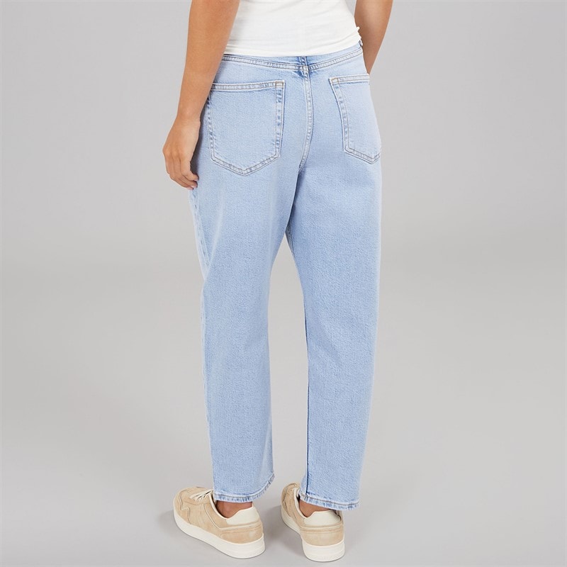 Tommy Jeans Womens Mom Jeans Denim Light - Image 2