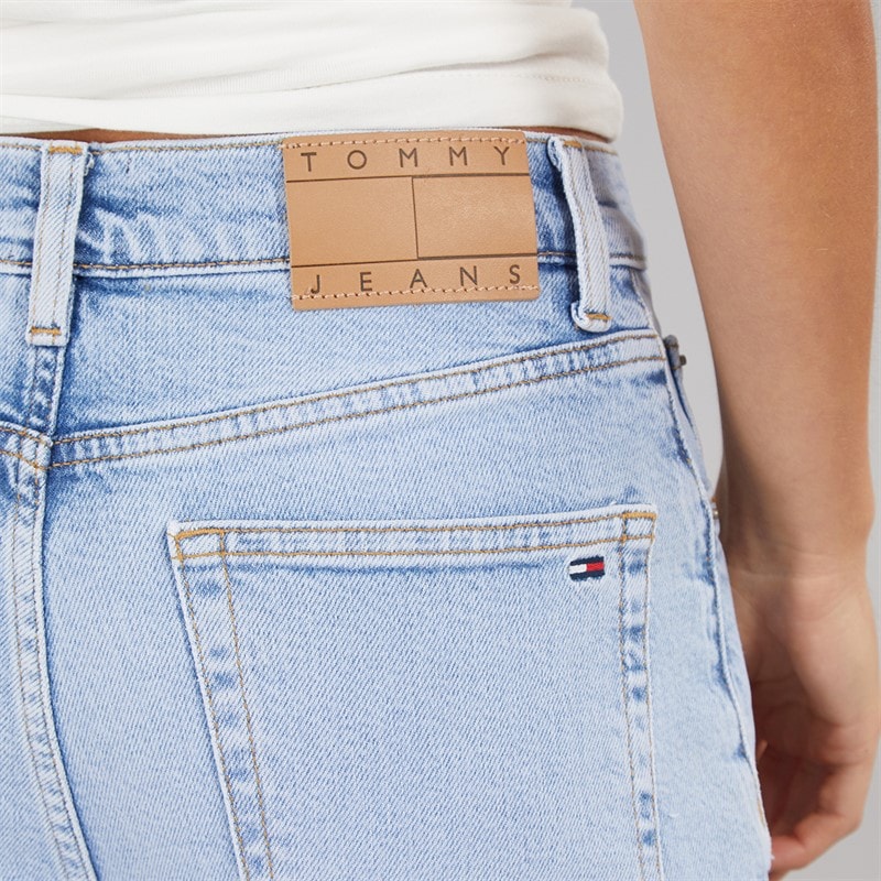 Tommy Jeans Womens Mom Jeans Denim Light - Image 3