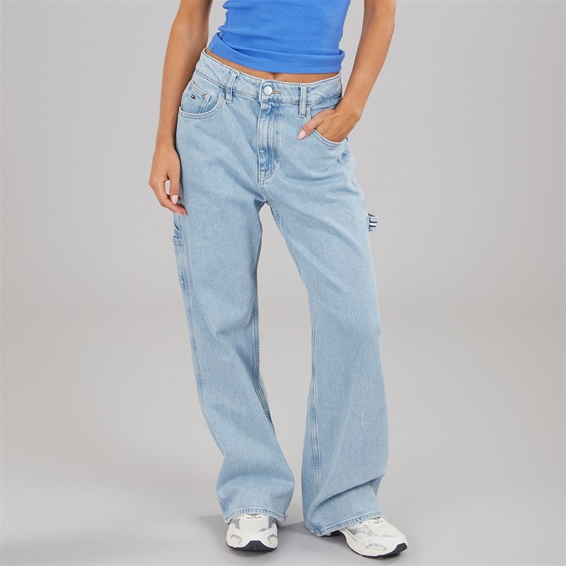 Tommy Jeans Womens Mia Relaxed Jeans Denim Light