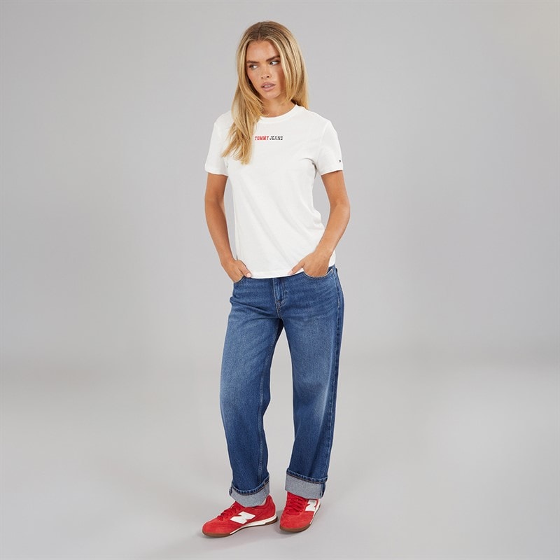 Tommy Jeans Womens Sophie Jeans Denim Dark - Image 4
