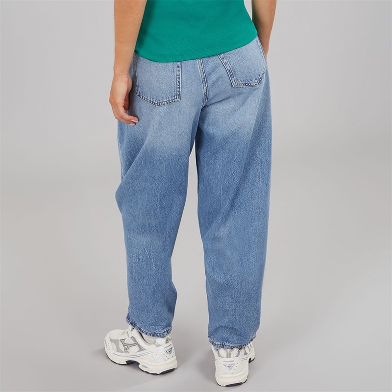 Tommy Jeans Womens Jeanie Balloon Jeans Denim Medium - Image 2