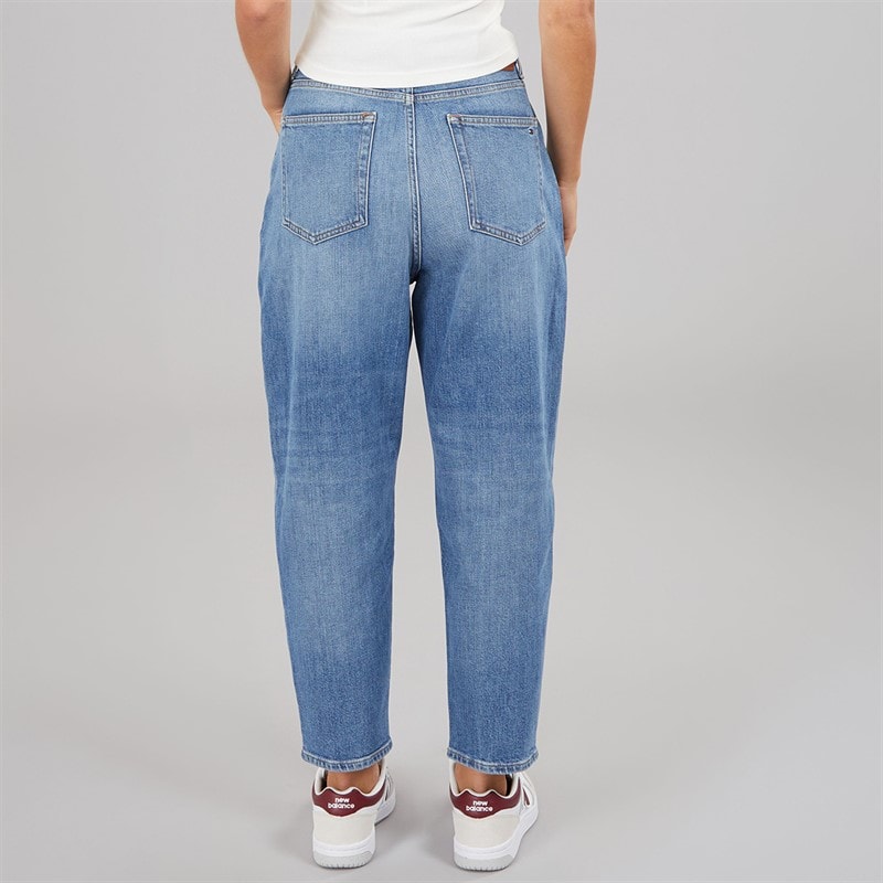 Tommy Jeans Womens Mom Jeans Denim Medium - Image 2