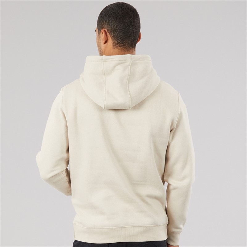 Tommy Jeans Mens Flag Hoodie Gulf Sand - Image 2