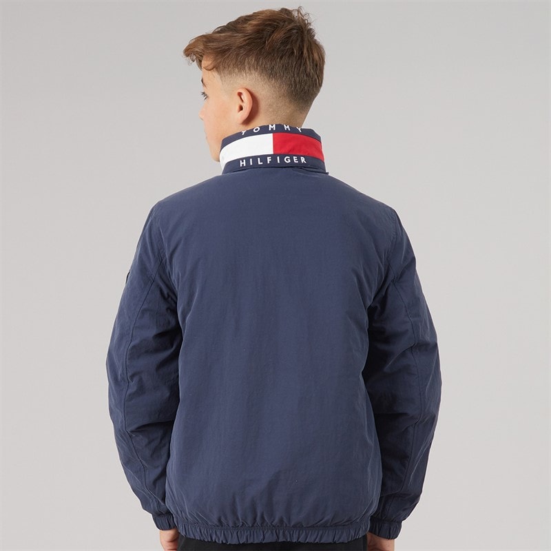 Tommy Hilfiger Boys Heritage Padded Jacket Dark Night Navy - Image 2