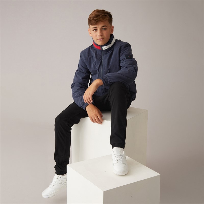 Tommy Hilfiger Boys Heritage Padded Jacket Dark Night Navy - Image 4