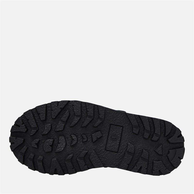 Little Divas Infant Girls T-Bar School Shoes Black Patent Pu - Image 2