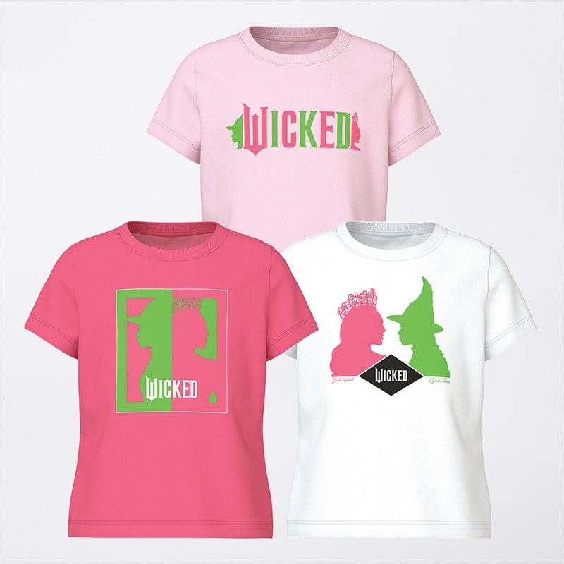 Wicked Girls Kymin Three Pack T-Shirts Camilla/Bright White/Balllerina - Image 1
