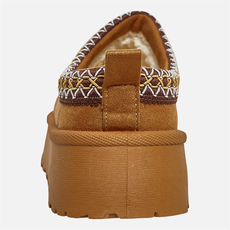Shoes by Emma Womens Kimora Mule Slippers Tan - Image 3