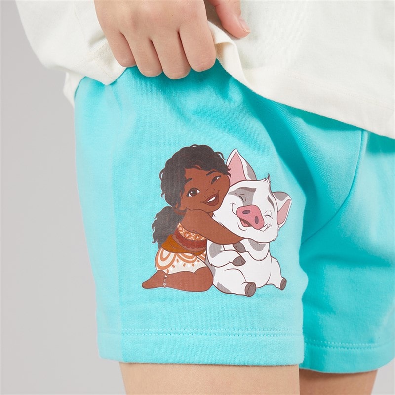 Moana Girls T-Shirt And Shorts Set Multi - Image 5