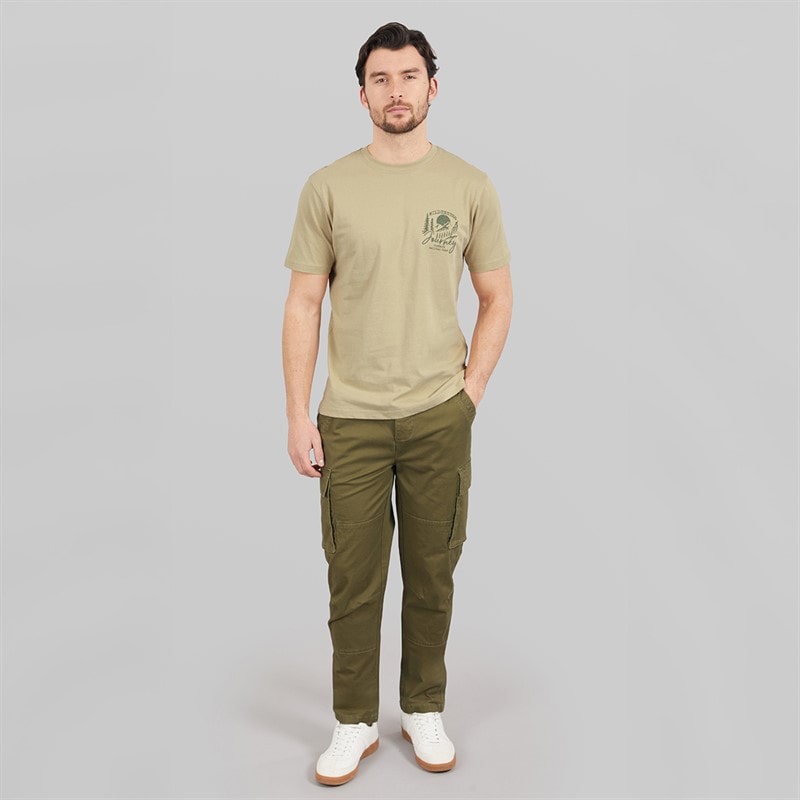 Saltwell Mens Thiago T-Shirt Pebble - Image 4