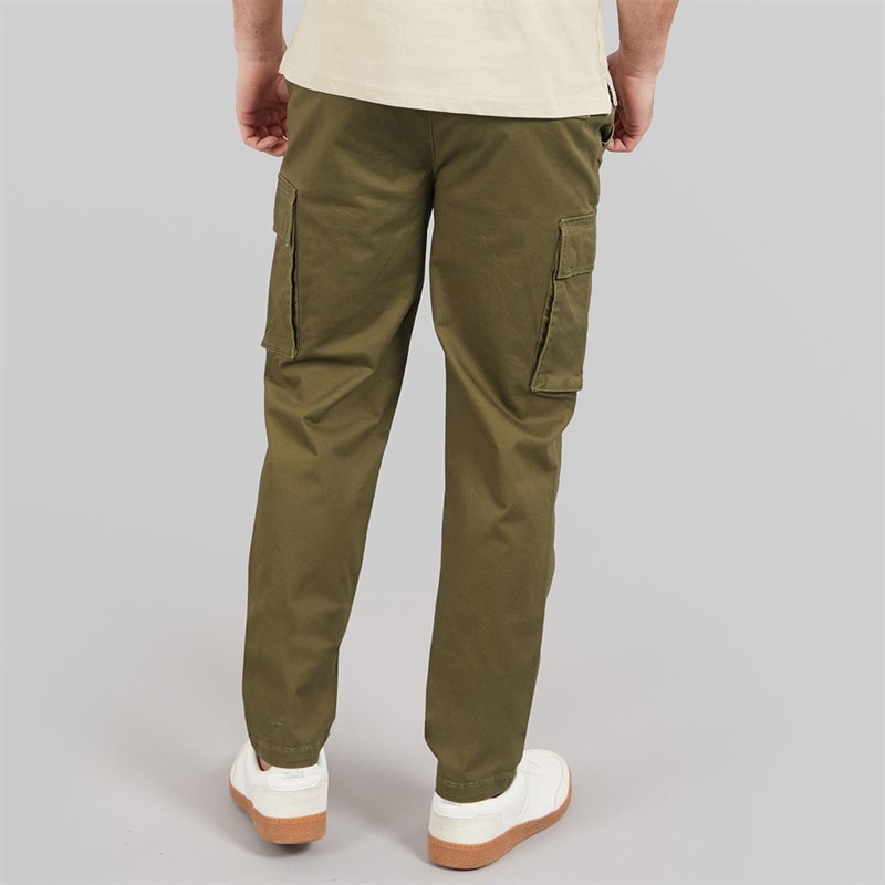 Saltwell Mens Hayle Cargo Trousers Khaki - Image 2