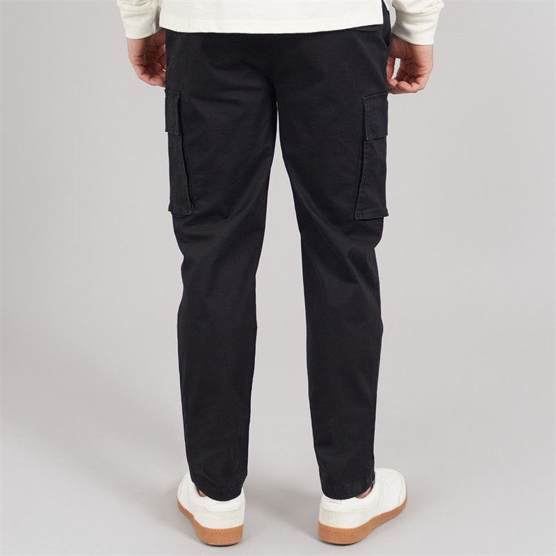 Saltwell Mens Hayle Cargo Trousers Black - Image 2