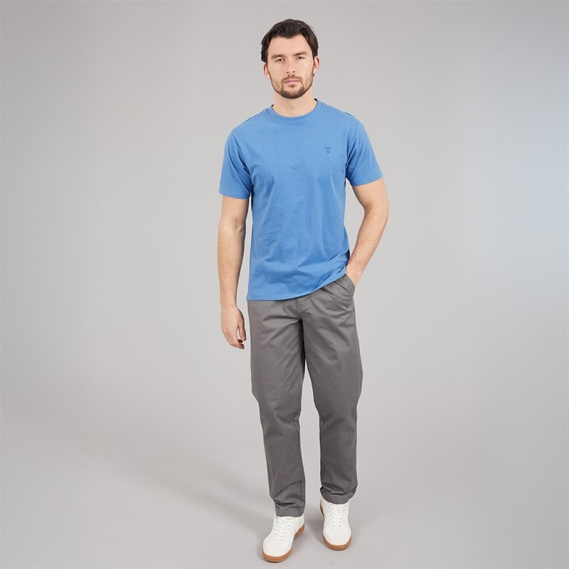 Saltwell Mens Helston Chino Trousers Slate - Image 3