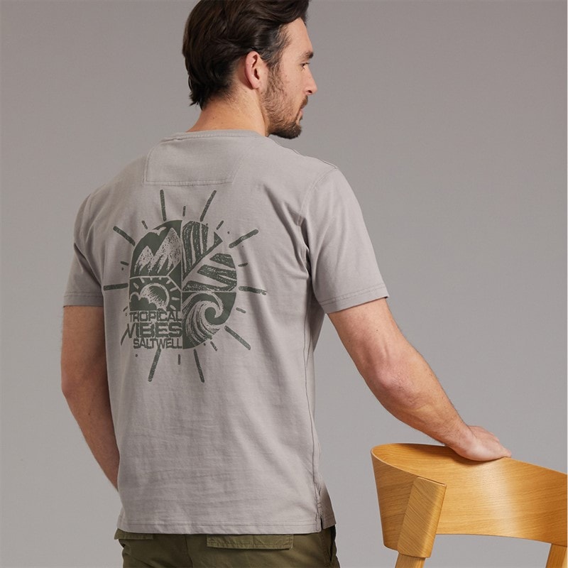 Saltwell Mens Leon T-Shirt Thunder - Image 1