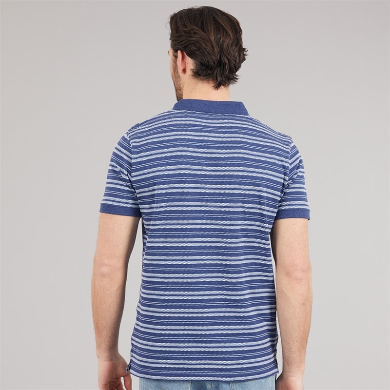Saltwell Mens Salvador Polo Shirt French Navy Marl - Image 2