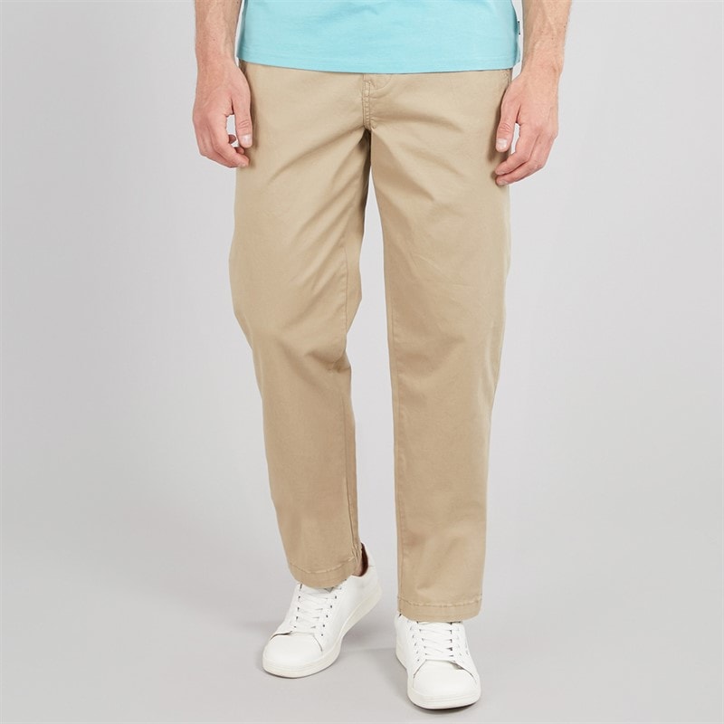 Saltwell Mens Helston Chino Trousers Stone