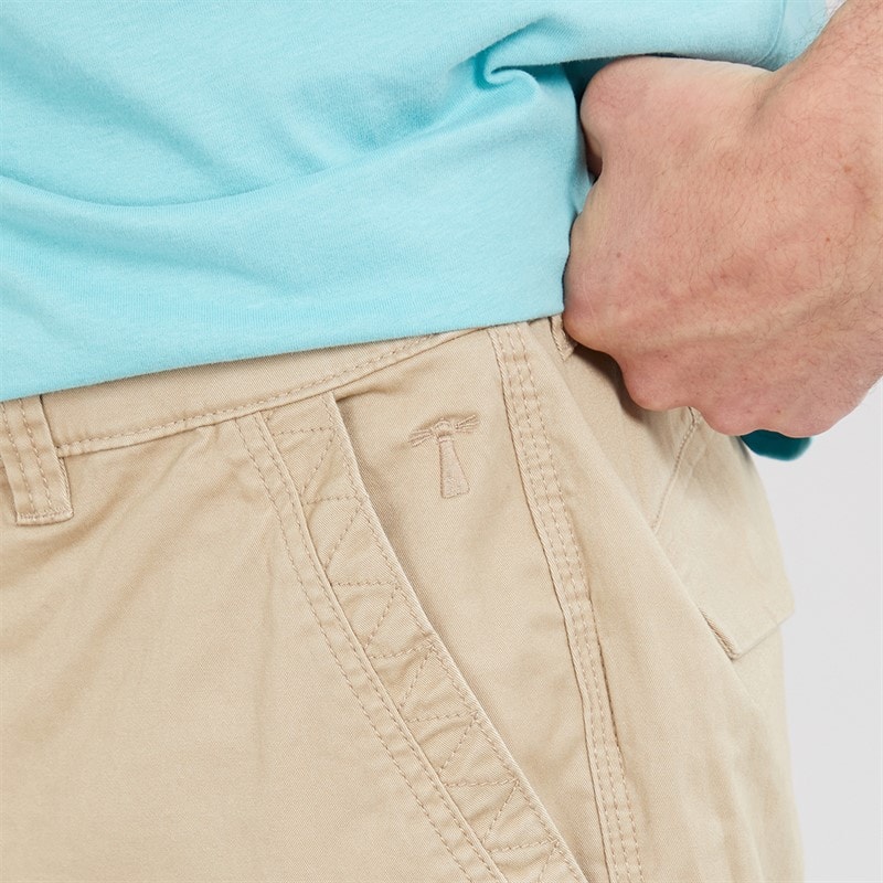 Saltwell Mens Helston Chino Trousers Stone - Image 3