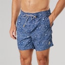 Saltwell Mens Bahama Swim Shorts Indigo Blue