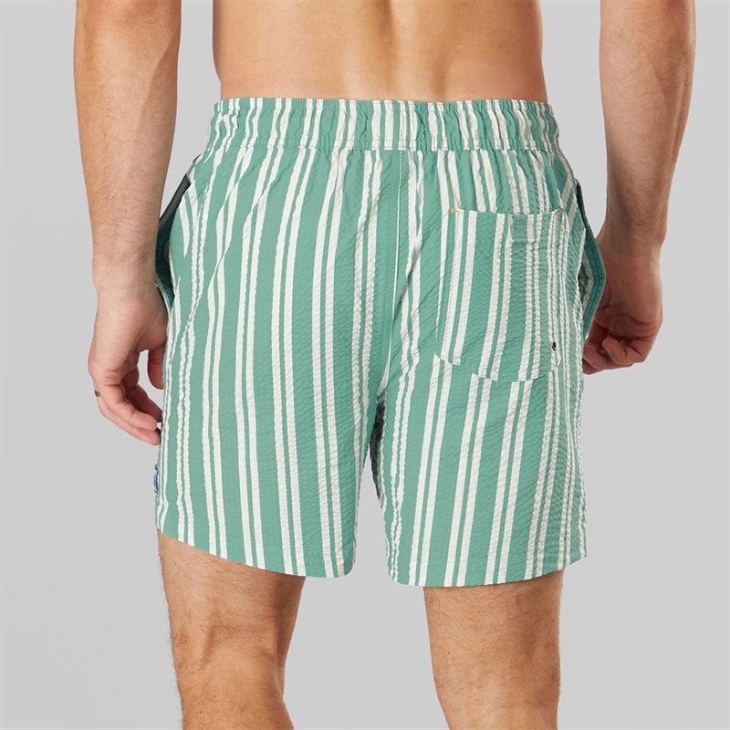 Saltwell Mens Belize Swim Shorts Aqua Green - Image 2