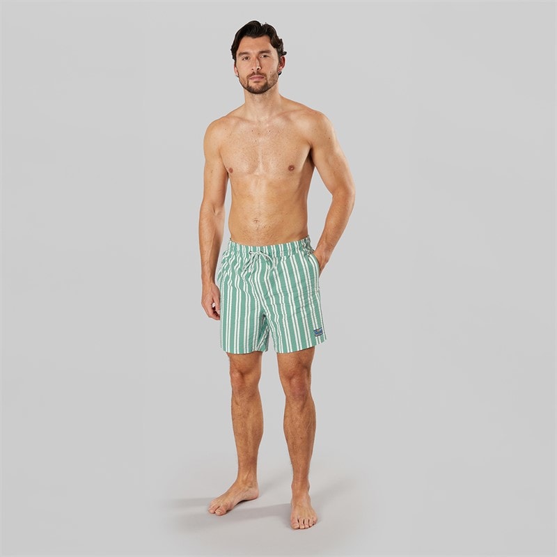 Saltwell Mens Belize Swim Shorts Aqua Green - Image 4