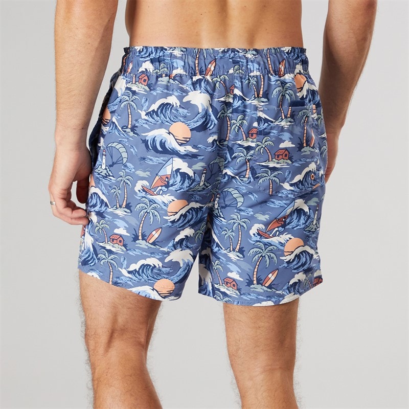 Saltwell Mens Rio Swim Short River - Image 2
