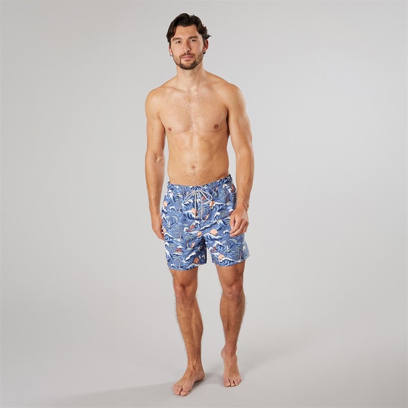 Saltwell Mens Rio Swim Short River - Image 4