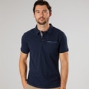 Saltwell Mens Coastal Polo Shirt Navy