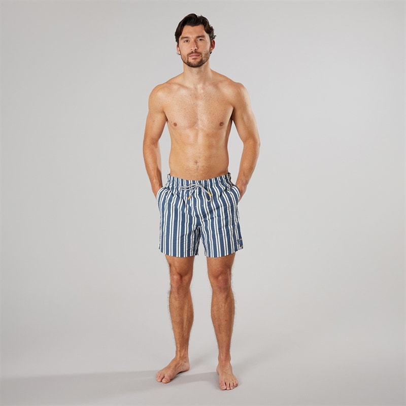 Saltwell Mens Belize Swim Shorts Denim Blue - Image 4