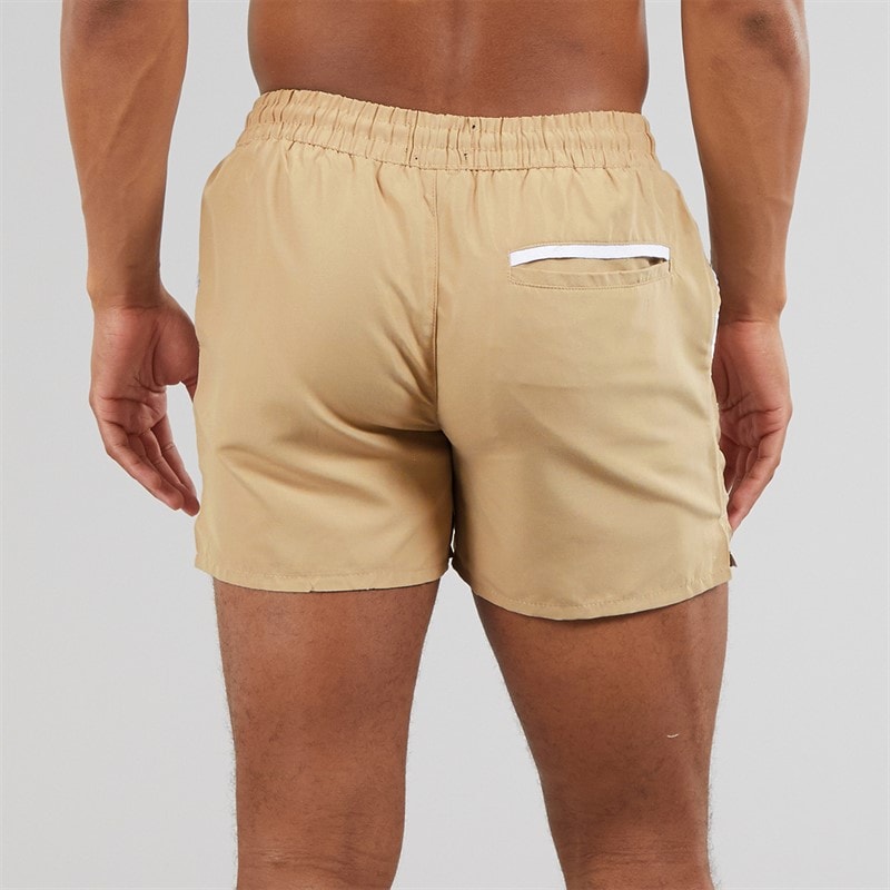 Aray Mens Swim Shorts Taupe - Image 2