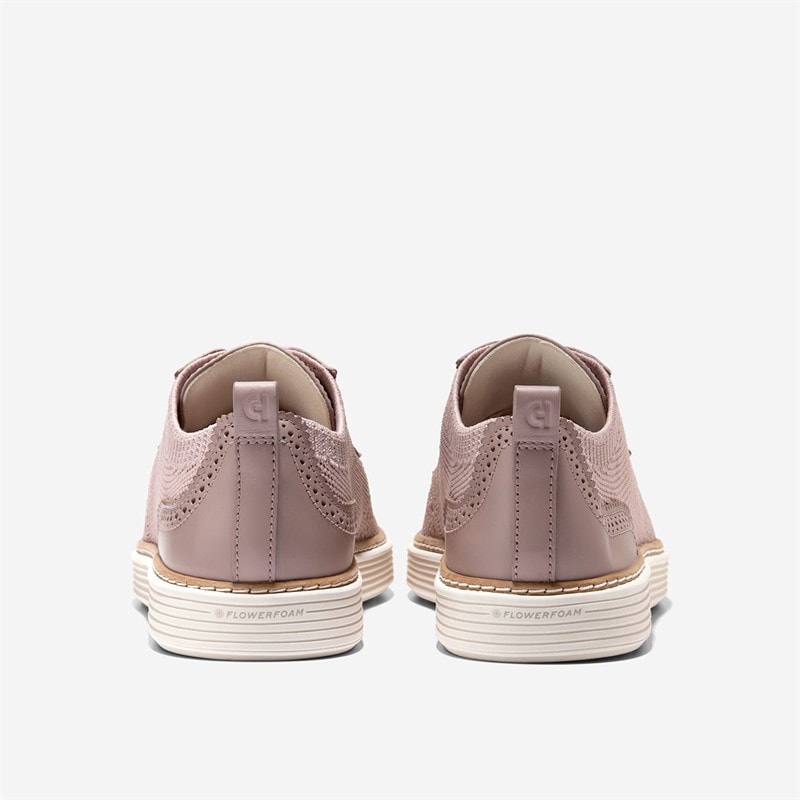 Cole Haan Womens Original Grand Camarin Stitchlite Oxford Shoes Ivory - Image 3