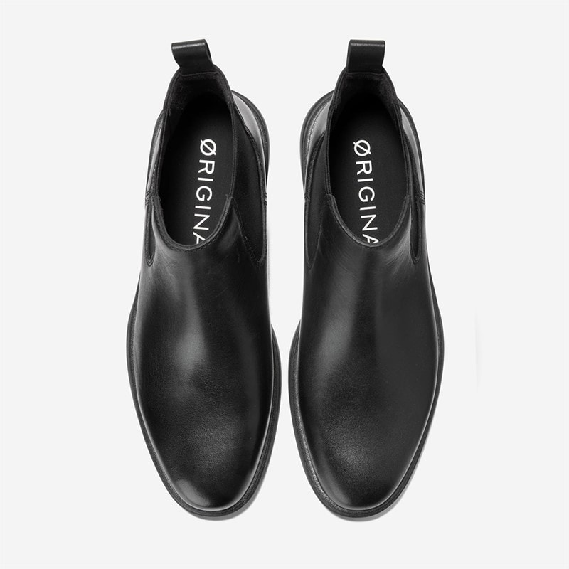 Cole Haan Mens Original Grand Cityspectre Chelsea Boots Black/Black - Image 4