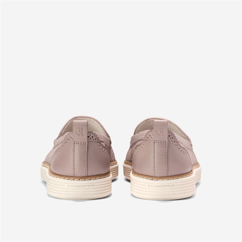Cole Haan Womens Original Grand Camarin Stitchlite Venetian Loafers Ivory - Image 3