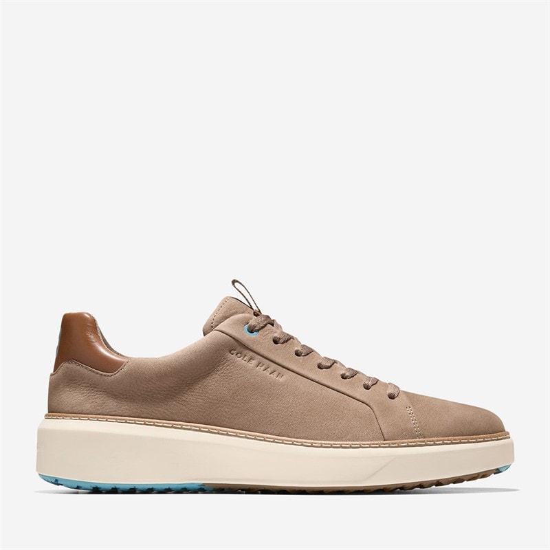 Cole Haan Mens Grandpro Topspin Golf Shoes Irish Coffee/Golden Honey