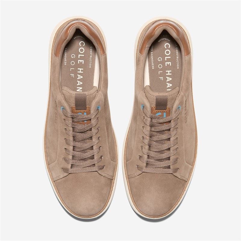 Cole Haan Mens Grandpro Topspin Golf Shoes Irish Coffee/Golden Honey - Image 4