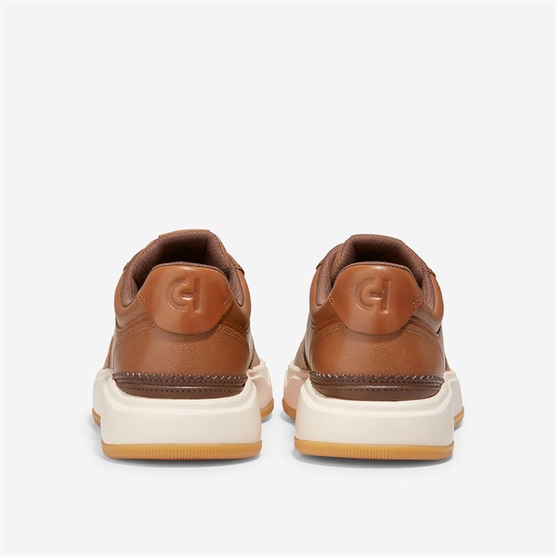 Cole Haan Mens Granpro Crossover Trainers British Tan/Ivory - Image 3