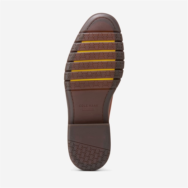Cole Haan Mens Grandflex Dress Laser Oxford Shoes Mahogany - Image 2