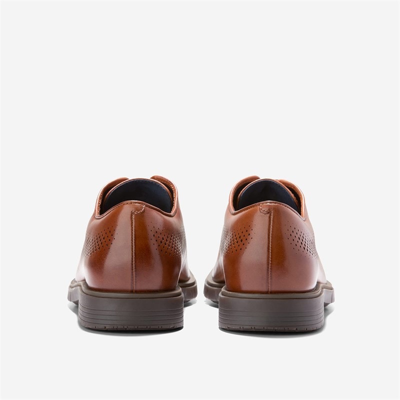 Cole Haan Mens Grandflex Dress Laser Oxford Shoes Mahogany - Image 3