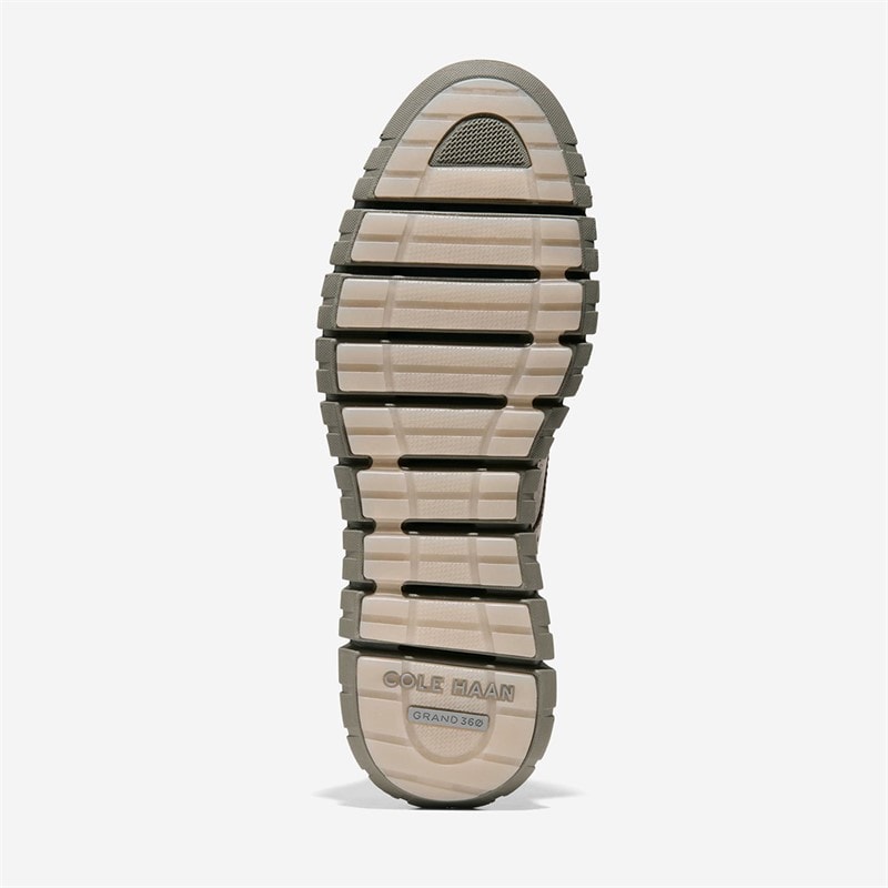 Cole Haan Mens Zerogrand Remastered Wingtip Oxford Shoes Sea Stone/Sesame/Dusty Olive - Image 2