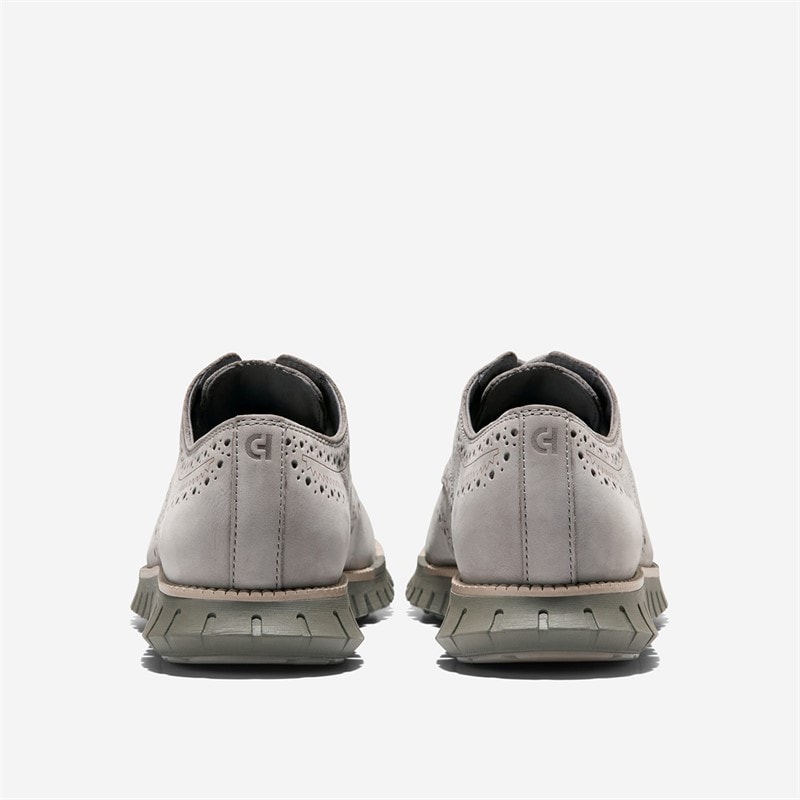 Cole Haan Mens Zerogrand Remastered Wingtip Oxford Shoes Sea Stone/Sesame/Dusty Olive - Image 3
