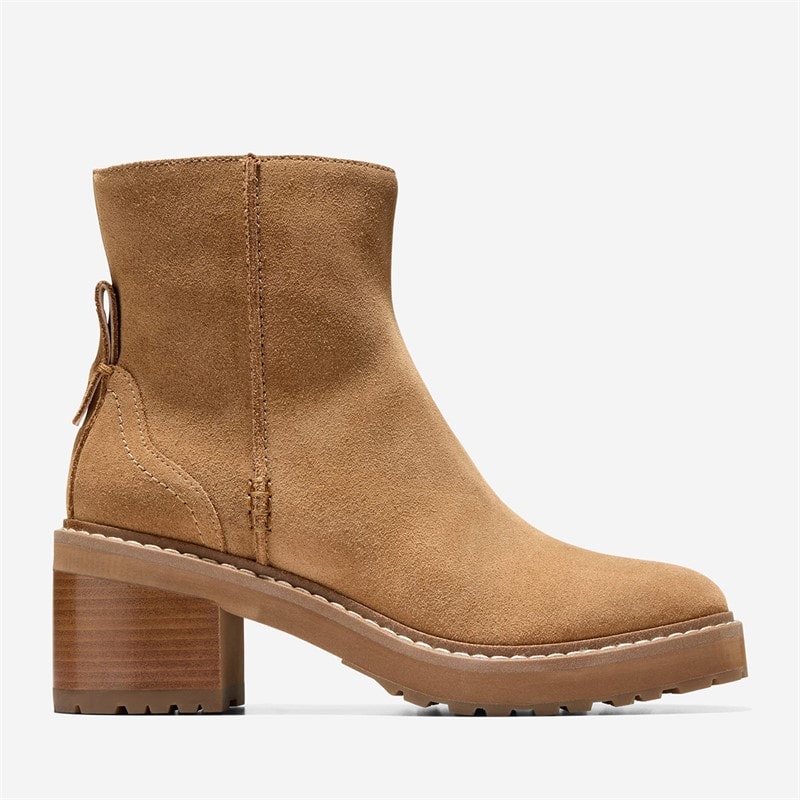 Cole Haan Womens Gillian Lug Waterproof Boots Golden Toffee - Image 1