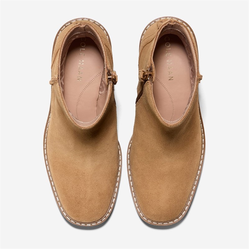 Cole Haan Womens Gillian Lug Waterproof Boots Golden Toffee - Image 4