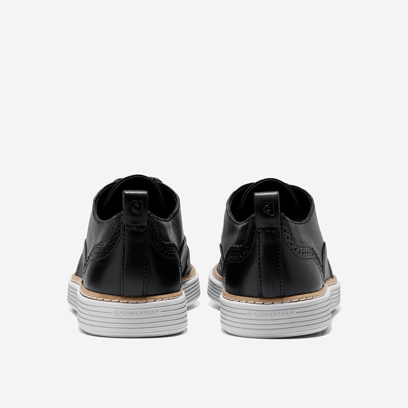 Cole Haan Womens Original Grand Camarin Wingtip Oxford Shoes Black - Image 3