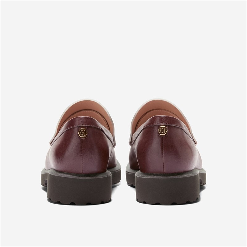 Cole Haan Womens Geneva Loafers Madeira/Porcelain/Ivory - Image 3
