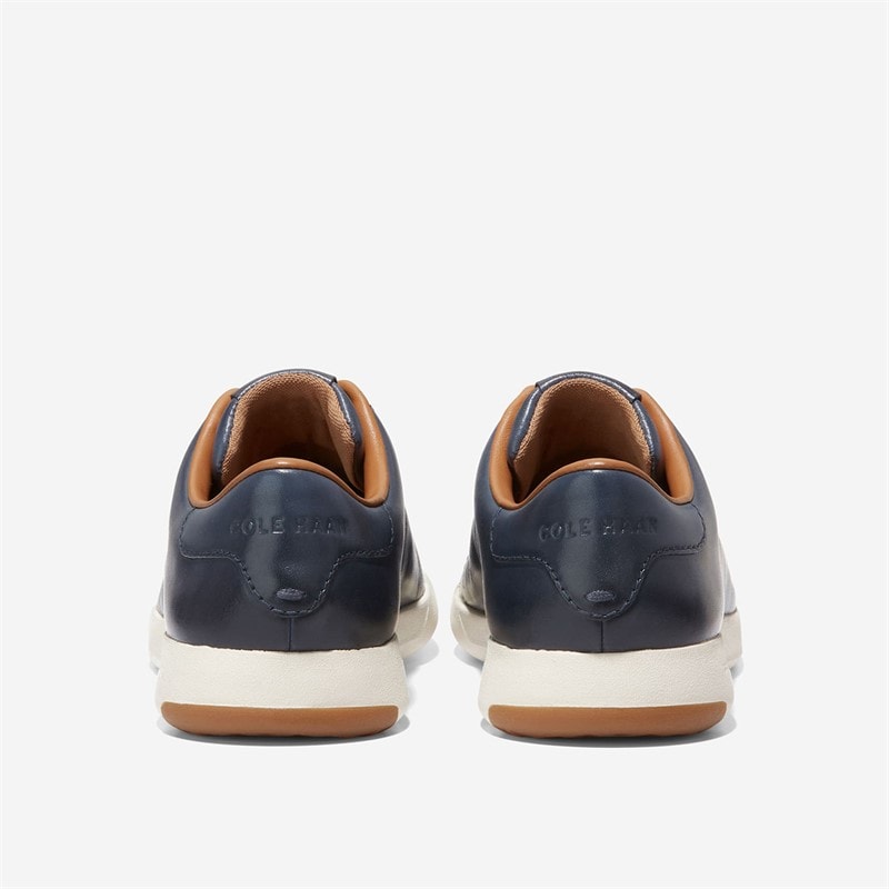 Cole Haan Mens Grandpro Tennis Trainers Blazer Blue Handstain - Image 3
