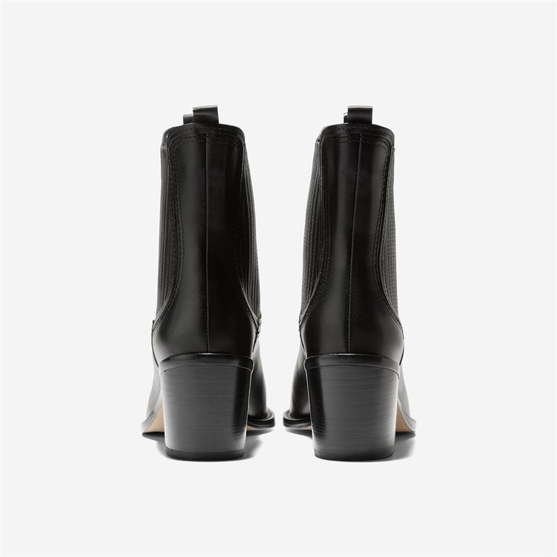 Cole Haan Womens Janelle Chelsea Boots Black - Image 3