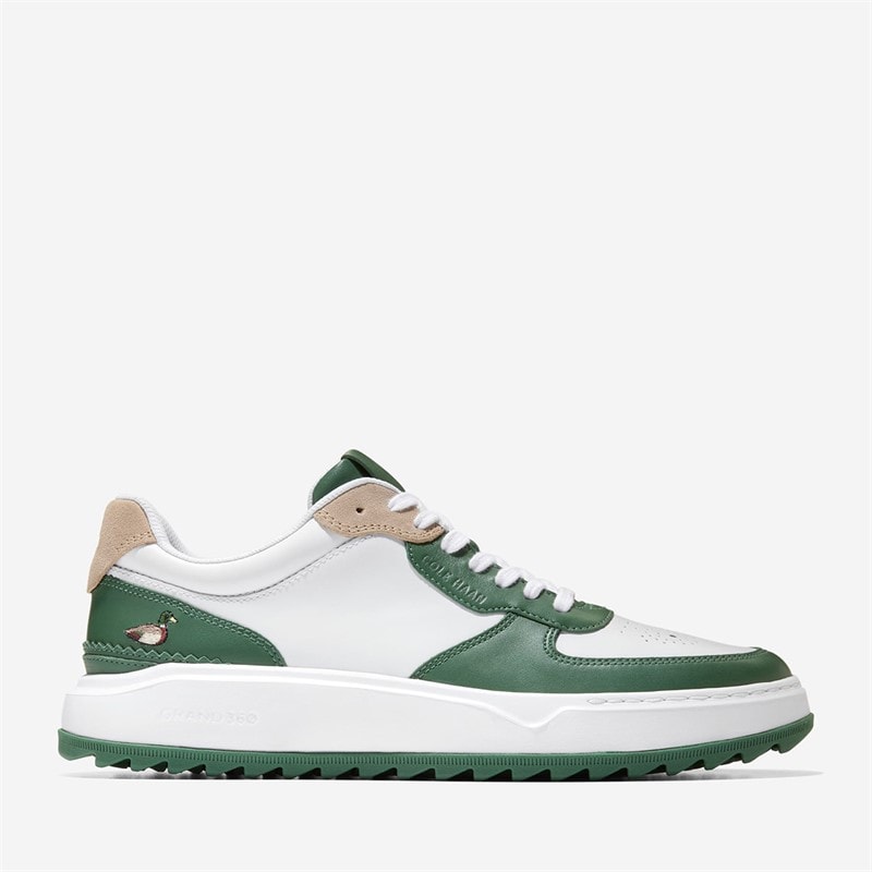 Cole Haan Mens Grandpro Crossover Golf Shoes Myrtle/Optic White - Image 1