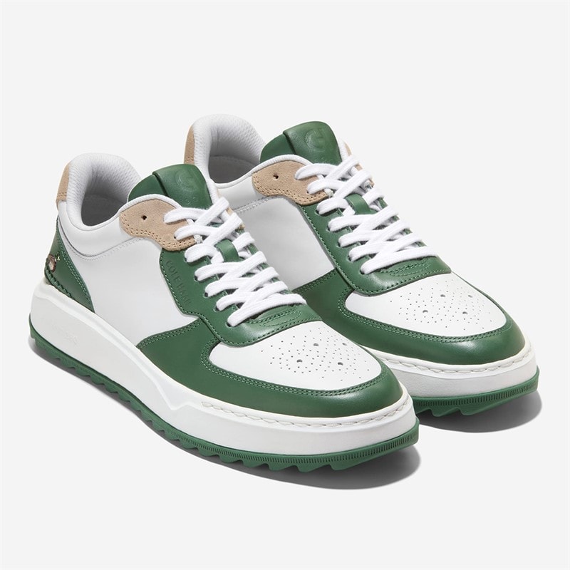 Cole Haan Mens Grandpro Crossover Golf Shoes Myrtle/Optic White - Image 5