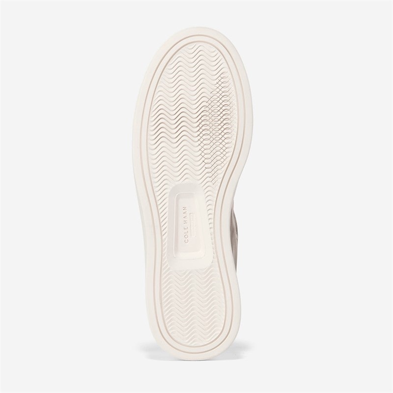 Cole Haan Womens Grandpro Luxe Slip On Trainers Soft Gold Metallic/Ivory - Image 2