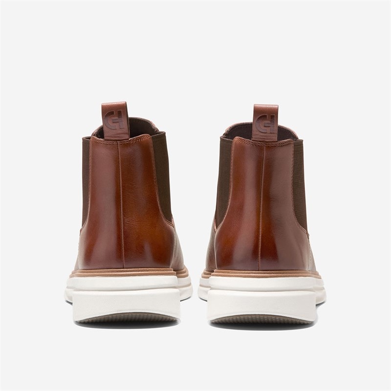 Cole Haan Mens Original Grand Cityspectre Chelsea Boots Woodbury/Dark Natural - Image 3