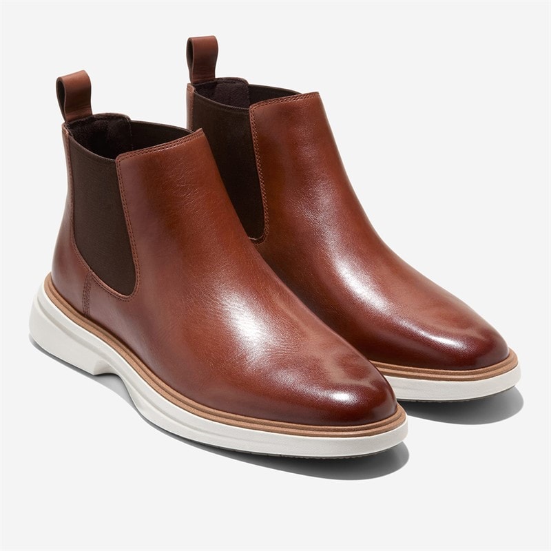 Cole Haan Mens Original Grand Cityspectre Chelsea Boots Woodbury/Dark Natural - Image 5
